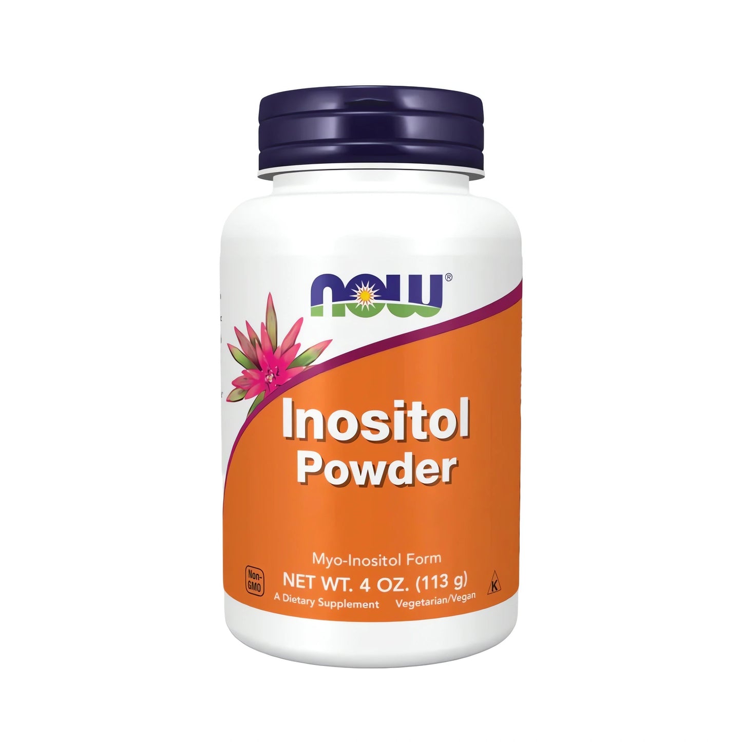 NOW Foods Myo-Inositol Pulver – hochwertiges Inositol Pulver, vegan, Non-GMO, halal, koscher, leicht löslich und ideal für die tägliche Nahrungsergänzung.